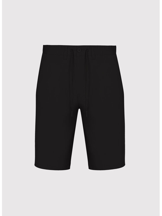 Pako Lorente Pako Lorente Szorty materiałowe P26SF-WS-002 Czarny Regular Fit