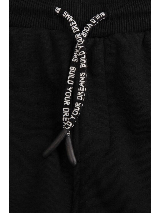 Coccodrillo Coccodrillo Teplákové kalhoty ZC5120104CBK-021 Černá Regular Fit