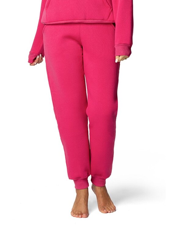 DKaren Sport DKaren Sport Spodnie dresowe DK-K-B6 Różowy Regular Fit
