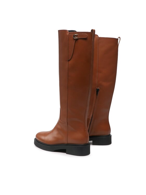 Furla Furla Klassische Stiefel Legacy YF69FLG-BX1327-03B00-1-007-20-AL Braun