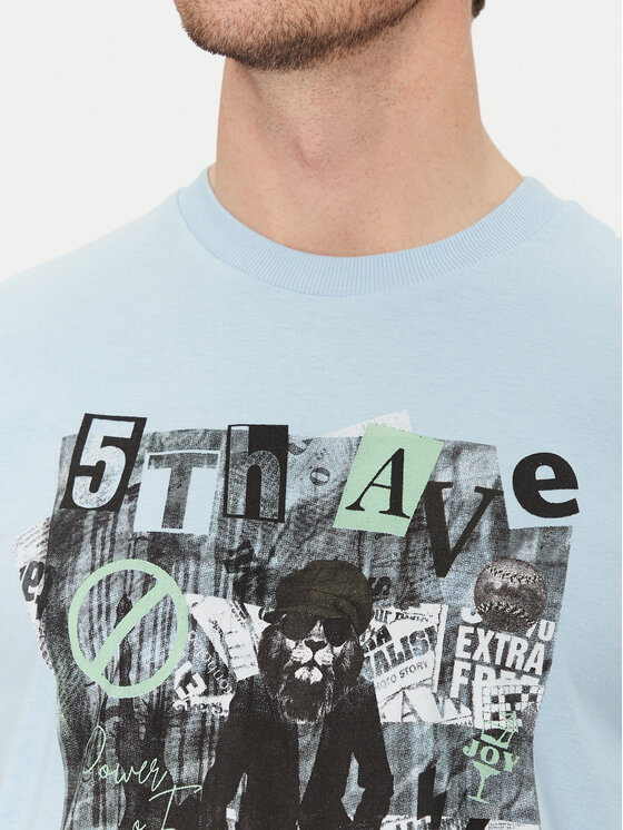 Blend Blend T-Shirt 20717965 Μπλε Regular Fit