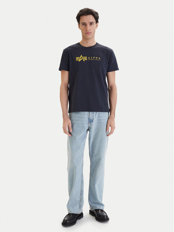 Alpha Industries Alpha Industries Set de tricouri﻿ Alpha Label 118534 Colorat Regular Fit