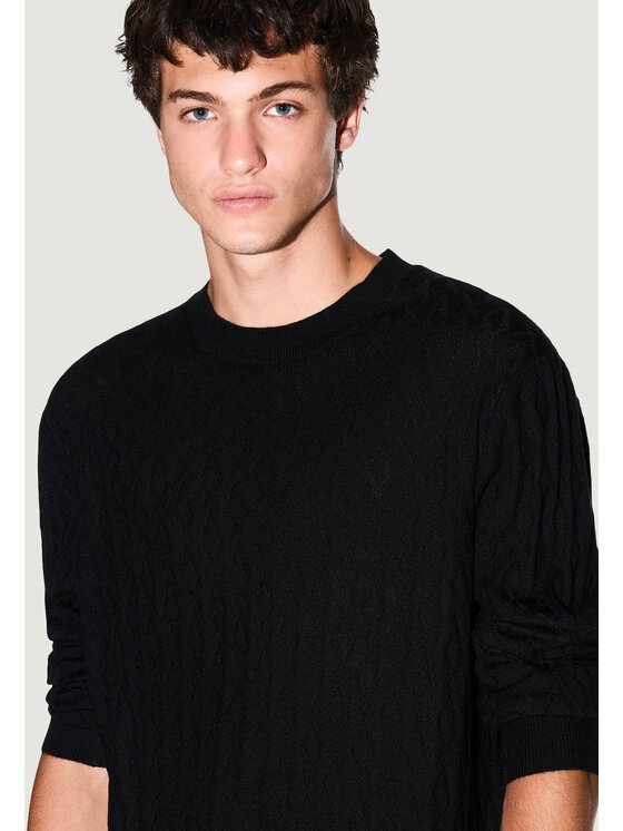 Armani Exchange Armani Exchange Maglione XM000878 AF11982 Nero Casual Fit