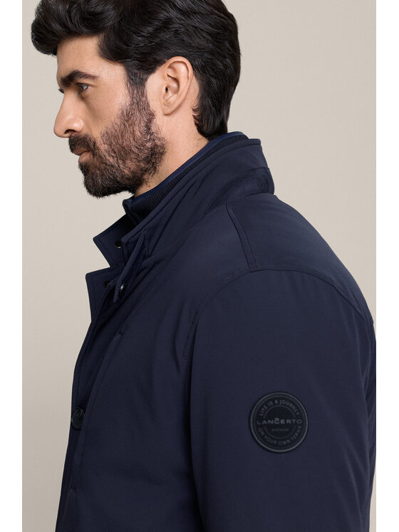 Lancerto Lancerto Kurtka zimowa Kurtka Granatowa Tibro KU073226000012 Granatowy Regular Fit