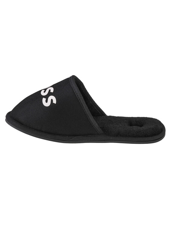 BOSS Boss Kapcie BOSS Logo Slippers Czarny