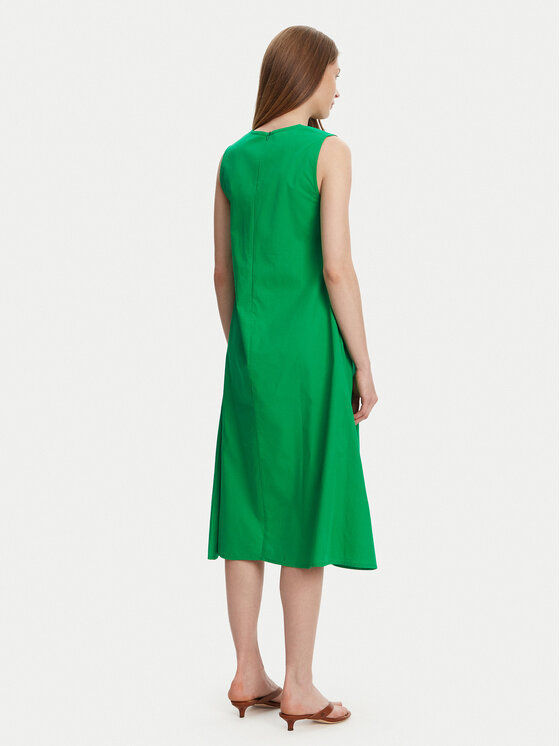 Selmark Selmark Vasaras kleita BL495 Zaļš Regular Fit