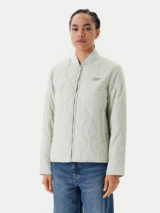 Tommy Jeans Tommy Jeans Geacă DW0DW20962 Verde Regular Fit