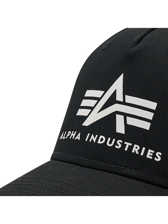 Alpha Industries Alpha Industries Czapka z daszkiem Basic Trucker Cap 186902 Czarny