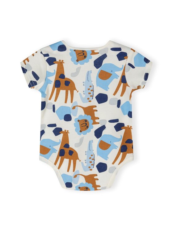 MINOTI MINOTI Body 24babypack18 Błękitny Regular Fit