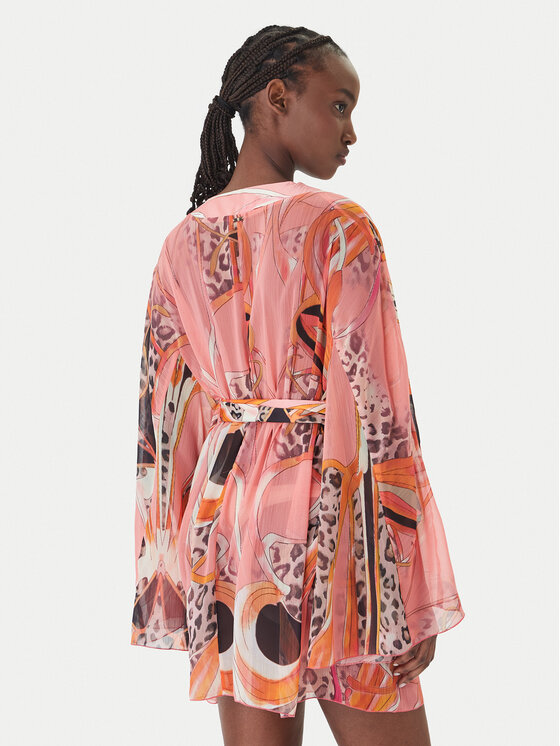 Fracomina Fracomina Haljina za plažu FV26SD1001W412J8 Šarena Regular Fit