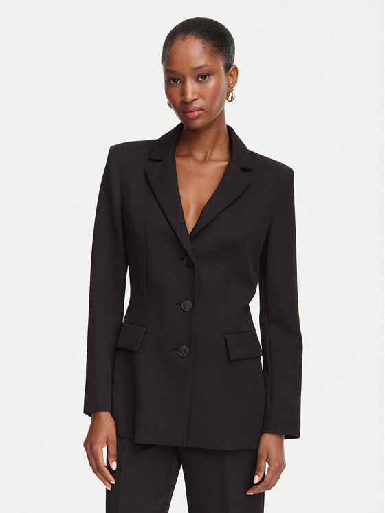 Marella Marella Bleizers Emme by Marella Amico1 2625046251 Melns Slim Fit