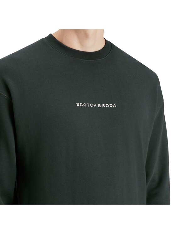 Scotch & Soda Scotch & Soda Sweter 27152 Zielony Casual Fit