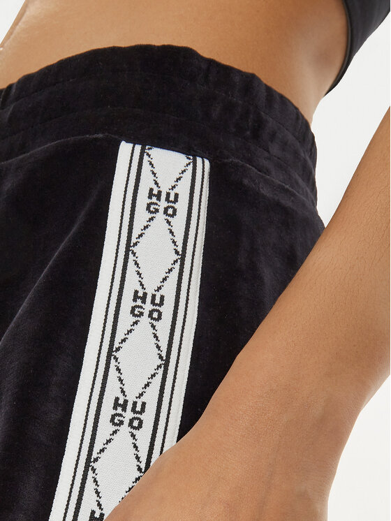 HUGO Hugo Spodnie dresowe 50522807 Czarny Regular Fit