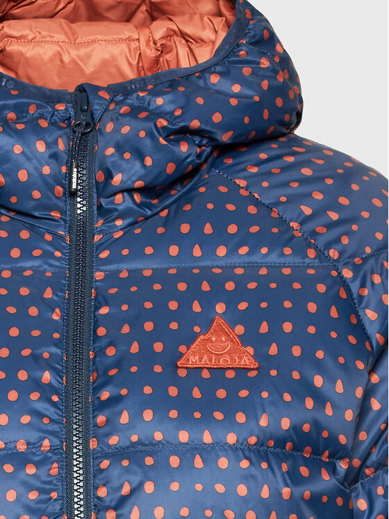 Maloja Maloja Pūkinė striukė Champeschm 34179-1-8698 Tamsiai mėlyna Regular Fit