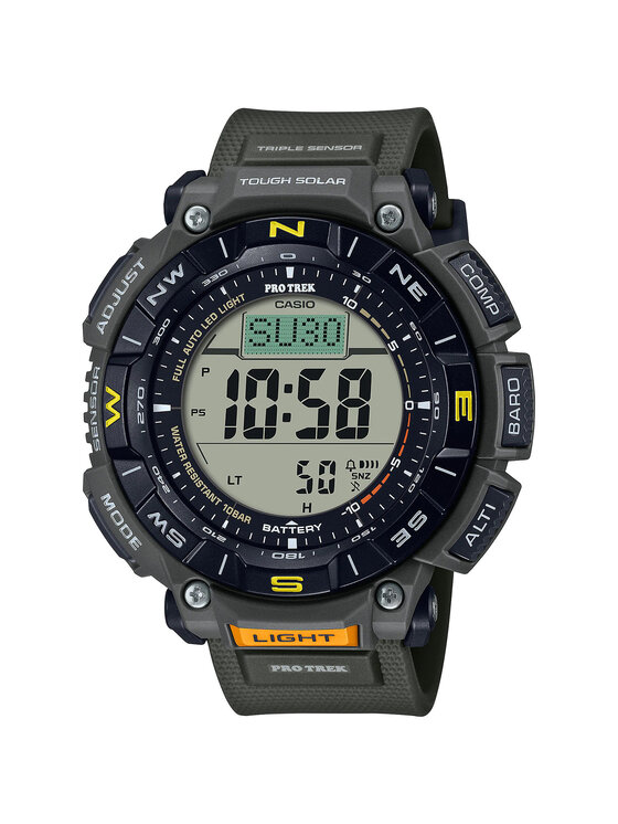 Casio Casio Zegarek PRG-340-3ER Szary