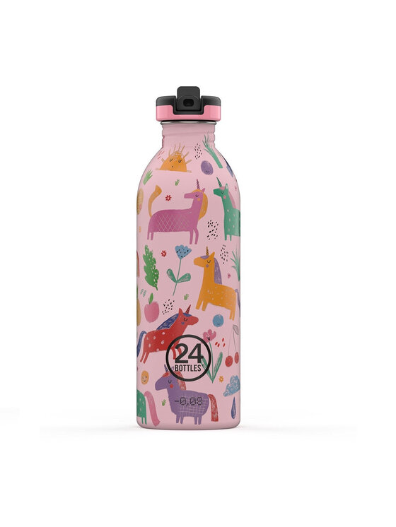 24Bottles 24Bottles Bidon Butelka dla dzieci Różowy