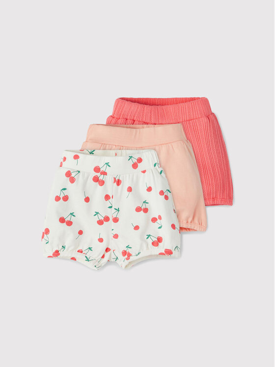 NAME IT NAME IT Set 3 parov špotnih kratkih hlač 13204102 Pisana Regular Fit