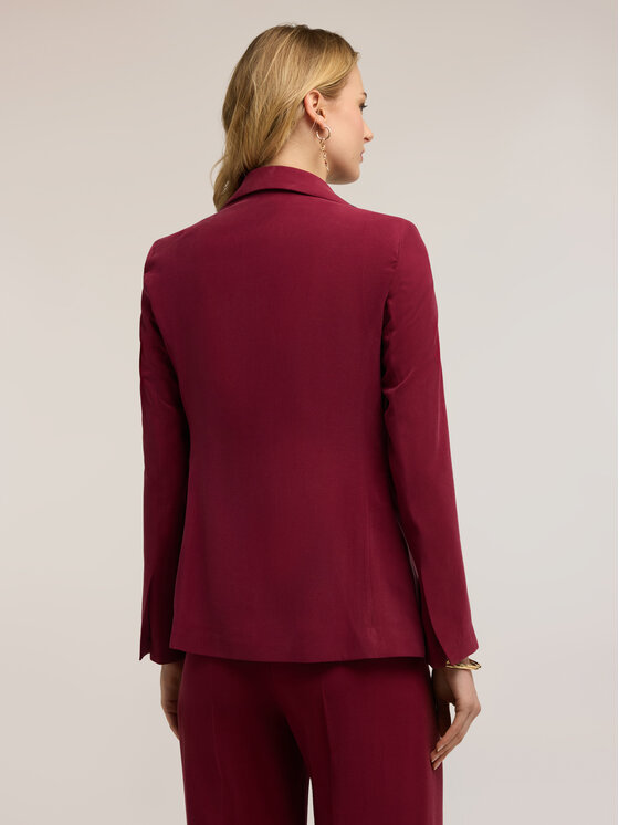 Motivi Motivi Giacca da abito Q105Q001139N036 Bordeaux Regular Fit