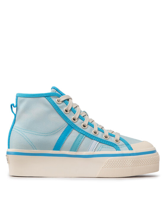 adidas Plátenky Nizza Platform Mid GX4604 Modrá