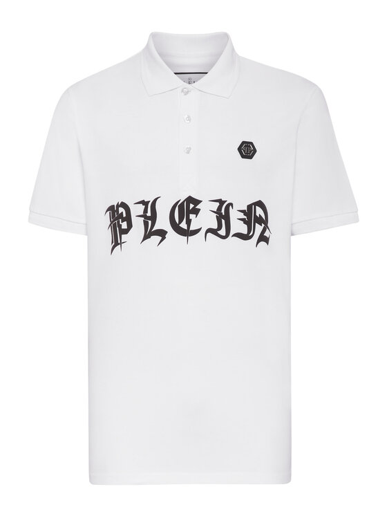 PHILIPP PLEIN PHILIPP PLEIN Polokošile 1173 Bílá Slim Fit