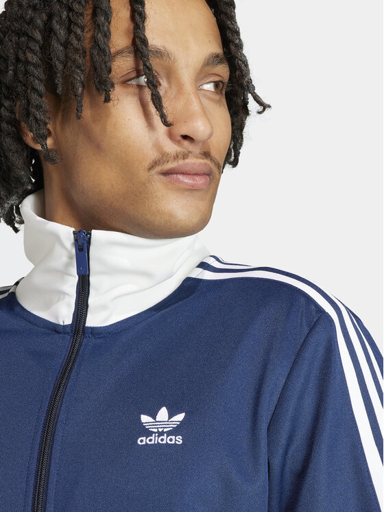 adidas adidas Bluza adicolor Classics Beckenbauer IP0418 Niebieski Slim Fit