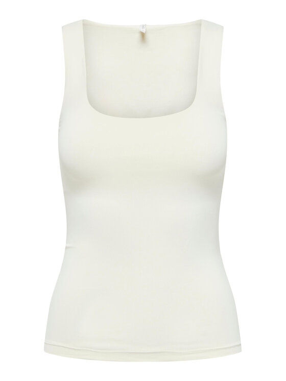ONLY ONLY Top Lea 15278090 Alb Regular Fit