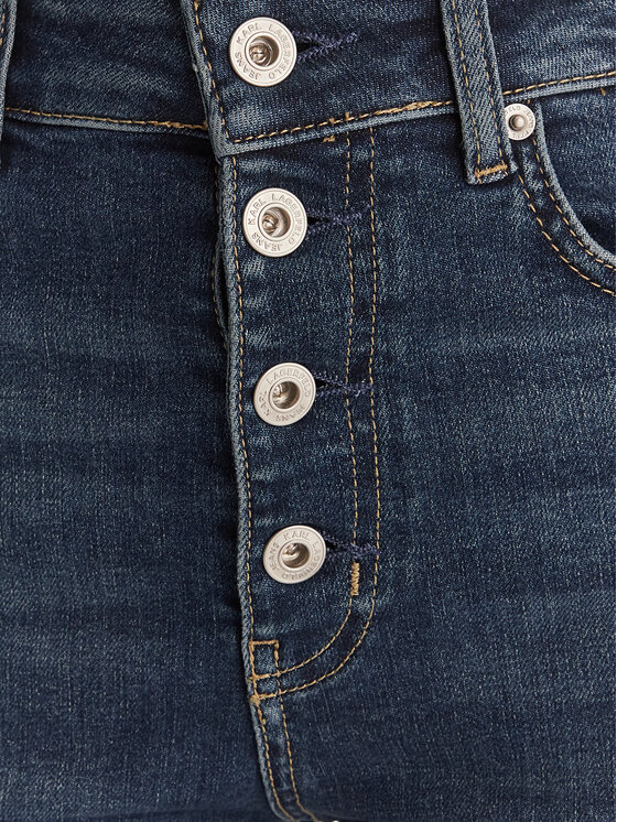 Karl Lagerfeld Jeans Karl Lagerfeld Jeans Džínsy B1W10033 Tmavomodrá Skinny Fit