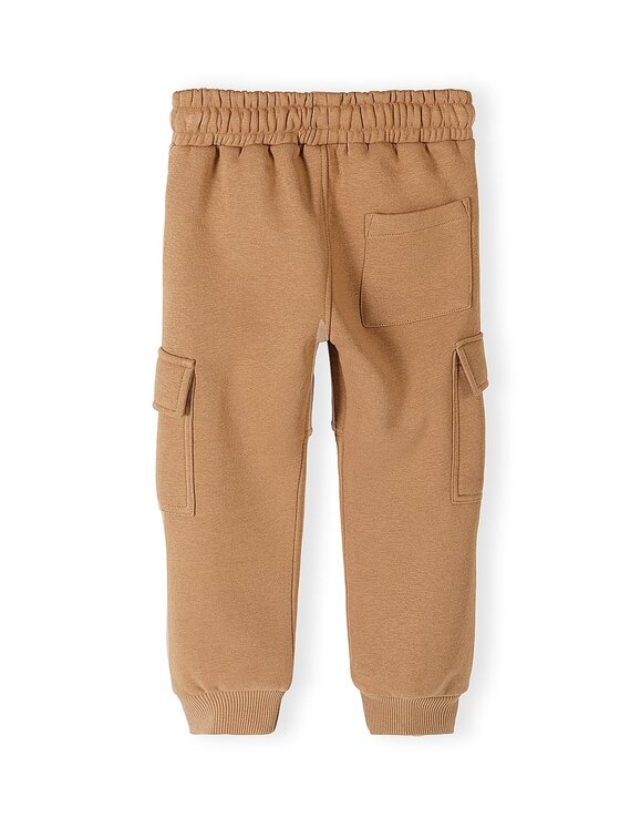 minoti minoti Komplet dresowy 33FLEECE220 Kremowy Cargo Fit