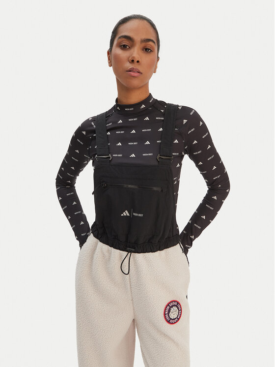 adidas adidas Jeans kombinezon Moon Boot JM1106 Bež Loose Fit