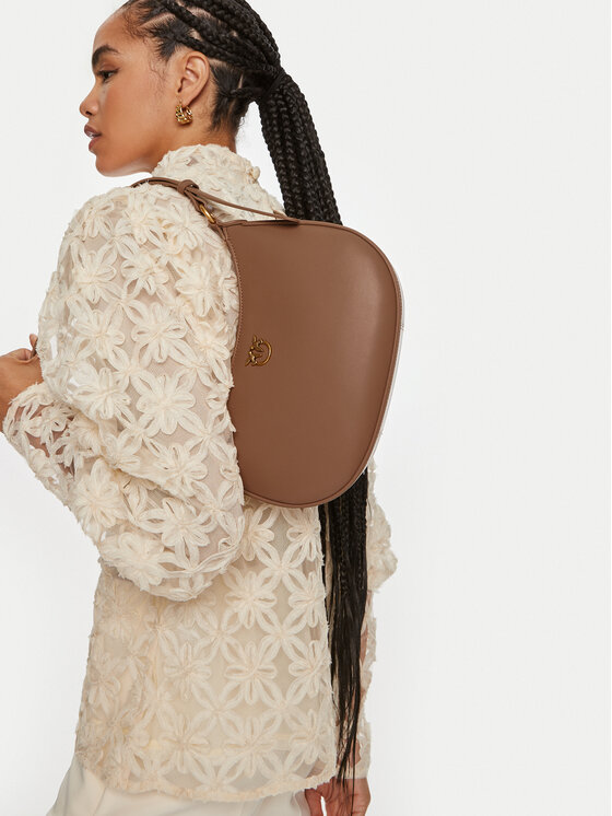 PINKO PINKO Käekott Half Moon Mini Fl . AI 24-25 PLTT 102790 A0F1 Pruun