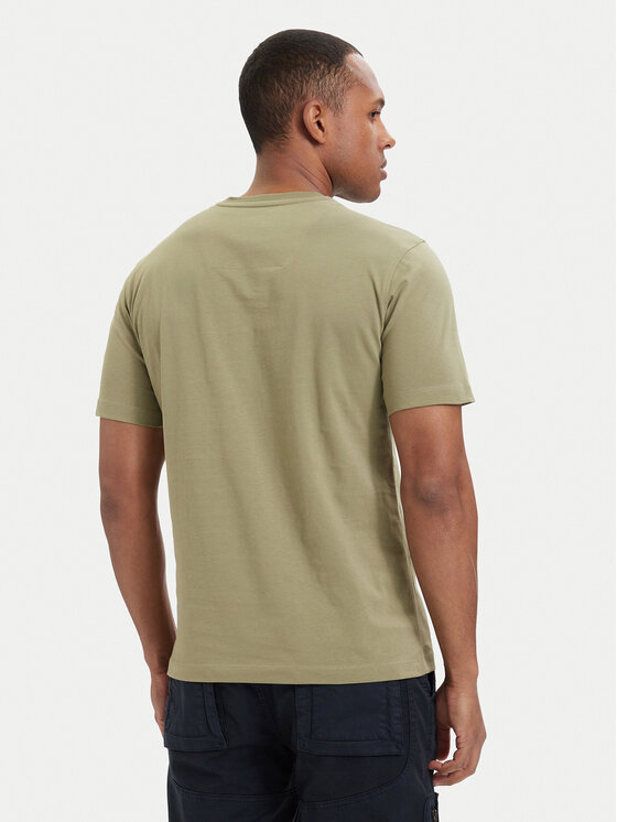 Aeronautica Militare Aeronautica Militare Tričko 261TS1580UJ00372 Zelená Regular Fit