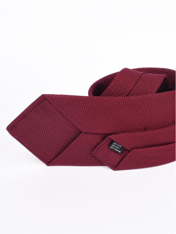 ELSNER ELSNER Cravatta JEDWAB GRENADYNA GARZA FINA A1883 Bordeaux