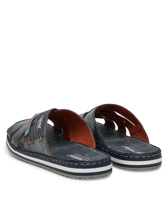 Rieker Rieker Natikači 21599-14 Mornarsko modra