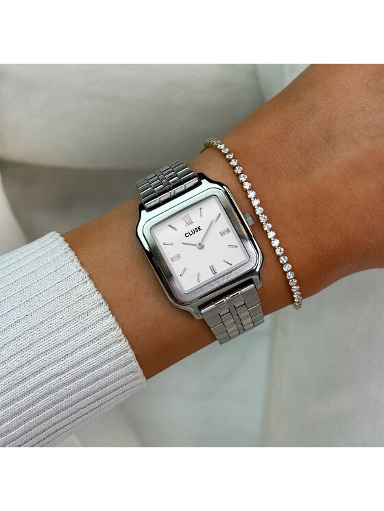 Cluse Cluse Hodinky CW11907 Stříbrná