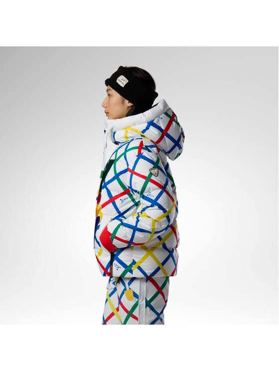 Rossignol Rossignol Kurtka narciarska W Jcc Allsnow Down Ski Jacket Kolorowy Relaxed Fit