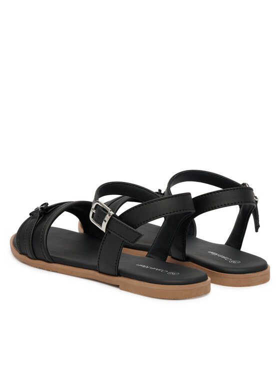 Calvin Klein Calvin Klein Sandali Velcro Sandal V3A2-83247-1752 Črna