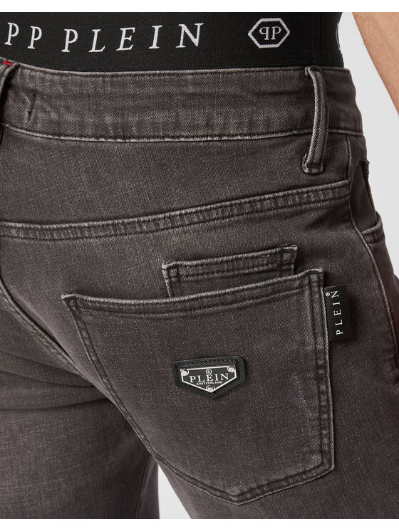 PHILIPP PLEIN PHILIPP PLEIN Jeansy 2015 Szary Straight Leg