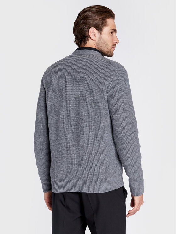 Baldessarini Baldessarini Kardigāns Kashcot B4 60020/000/5107 Pelēks Regular Fit