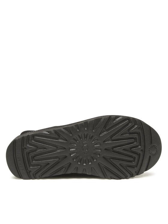 Ugg Ugg Μπότες Χιονιού W Classic Mini Side Logo II 1134962 Μαύρο