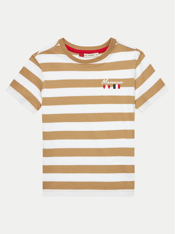 Original Marines Original Marines Marškinėliai DEP2105B Smėlio Regular Fit
