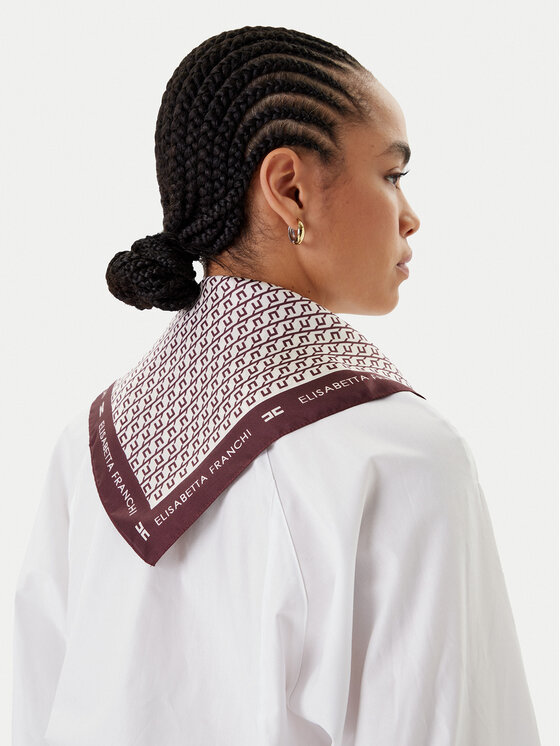 Elisabetta Franchi Elisabetta Franchi Foulard FO-15F-56E2-V80 Bordeaux