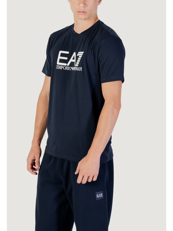 EA7 Emporio Armani EA7 Emporio Armani T-shirt 7M000899 AF10373 Blu Casual Fit