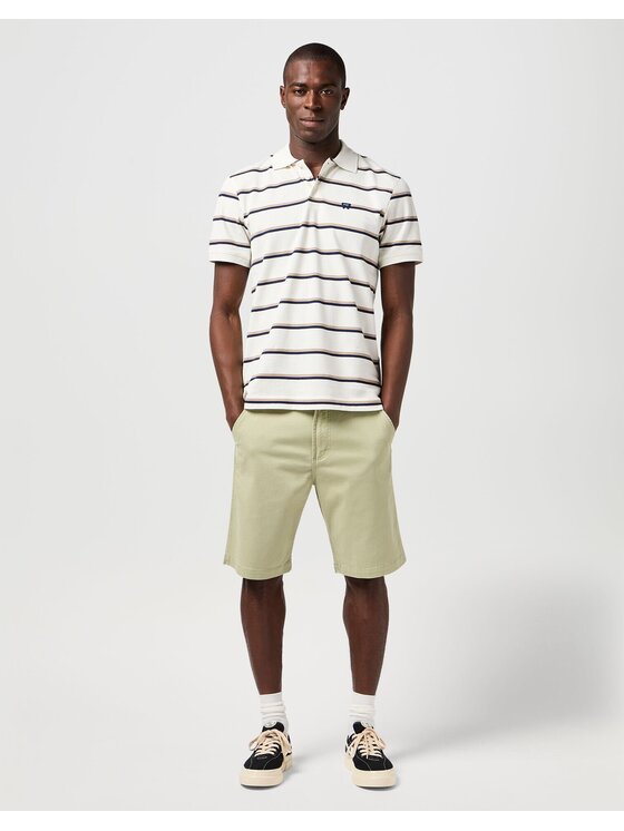 Wrangler Wrangler Pantaloncini di tessuto CJ CHINO SHORTS Verde Regular Fit