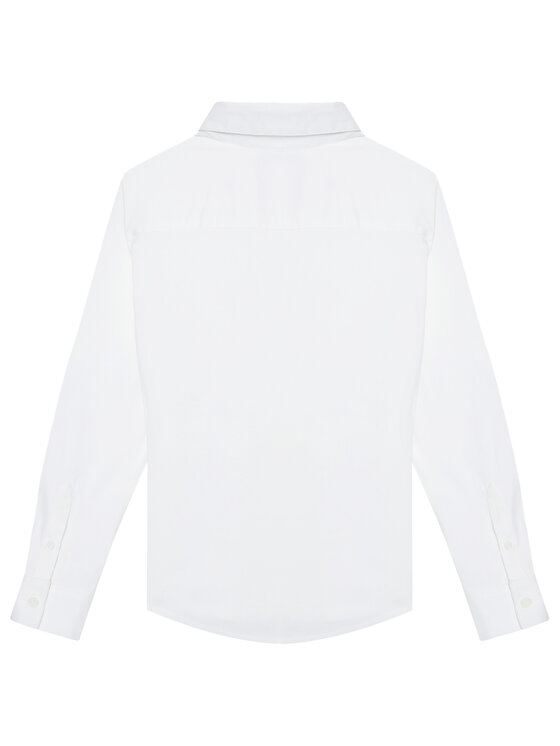 NAME IT Hemd Nkmfred 13184223 Weiß Slim Fit | Modivo.de