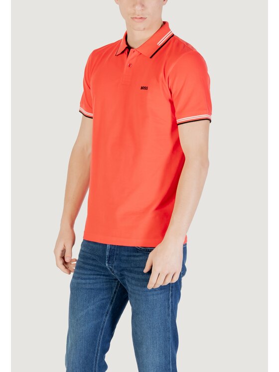 BOSS BOSS Polo Paul 10255848 01 Corallo Casual Fit