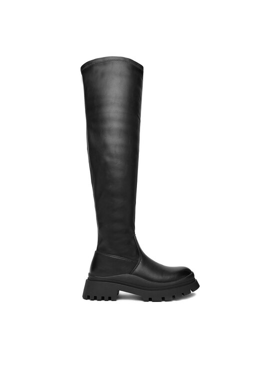DeeZee DeeZee Čizme preko koljena 5650-1 Crna