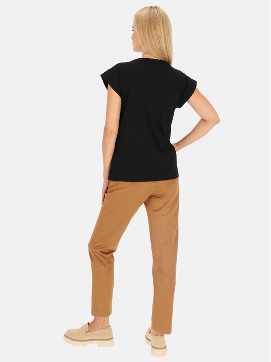 Smashed Lemon Smashed Lemon T-Shirt 24690 Czarny Regular Fit