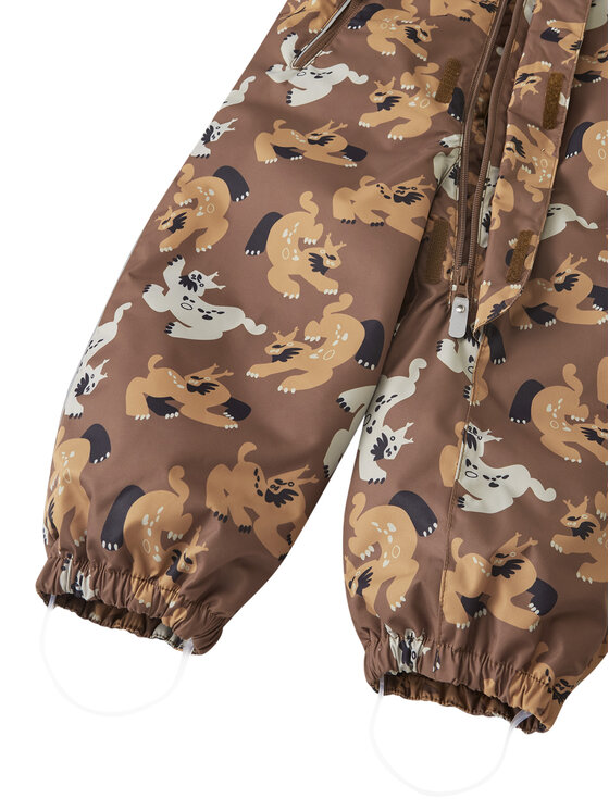 Reima Reima Overall de iarnă Puhuri 5100116B Maro Regular Fit