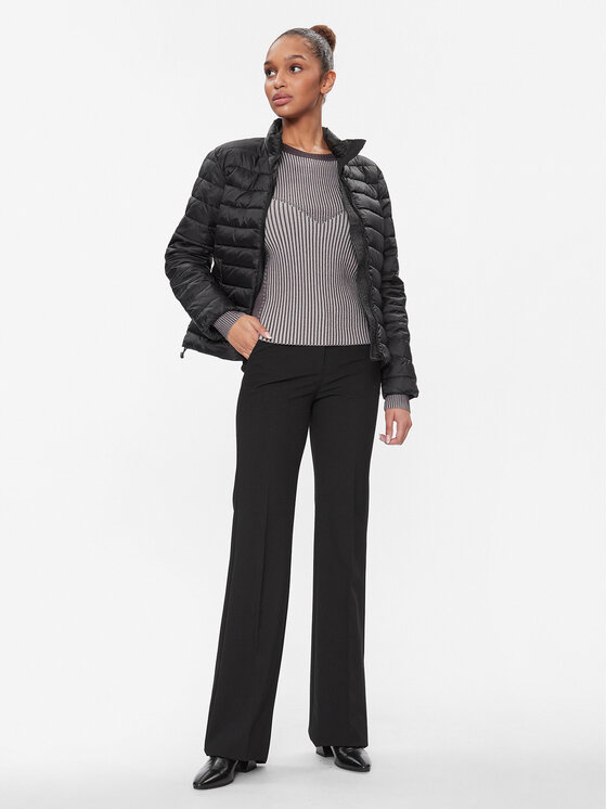 TWINSET TWINSET Prijelazna jakna 241TP2410 Crna Regular Fit