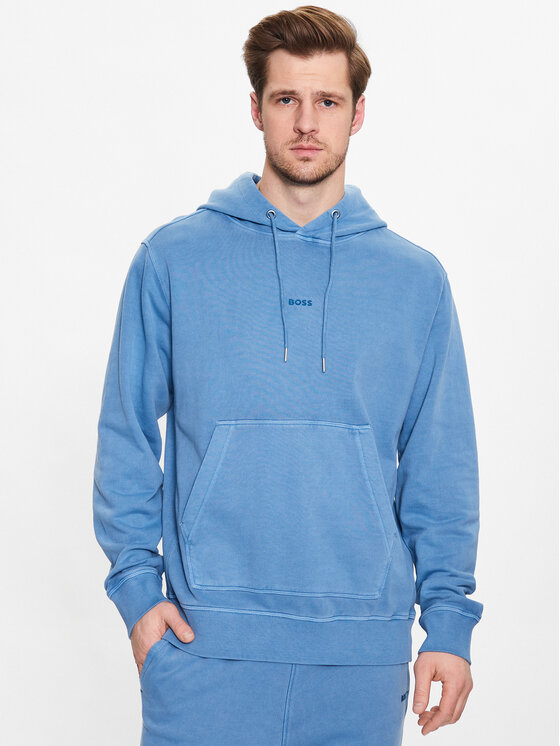 BOSS Boss Felpa 50472411 Blu Regular Fit